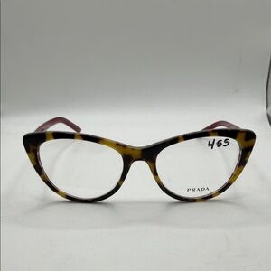 Prada Tortoise Cat-Eye Glasses PR05X